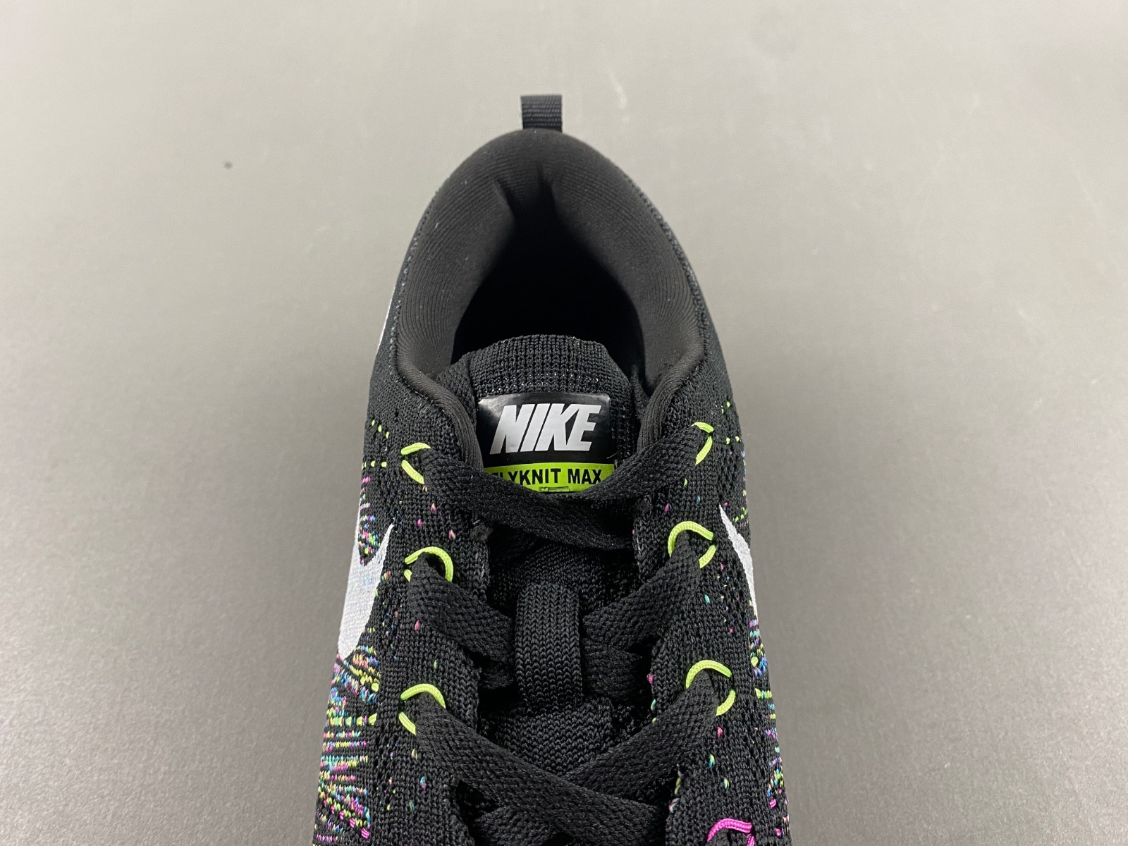 Nike Flyknit Air Max Black Multi-Color Men