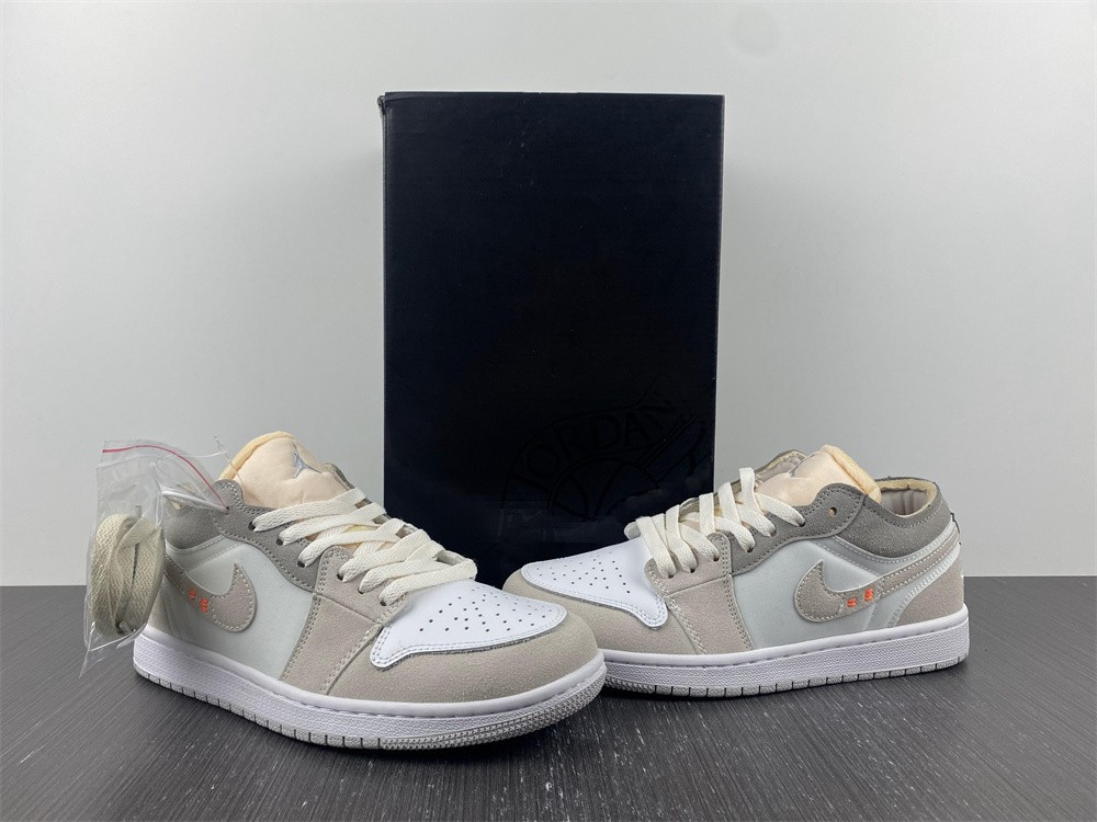 air jordan 1 low inside out white phantom dn1635-100