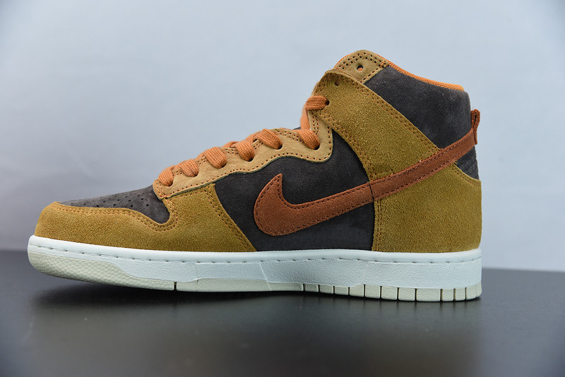 nike dunk high “dark curry” dd1401-200