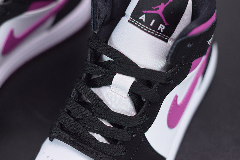 air jordan 1 mid magenta bq6472-005