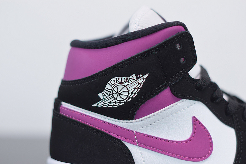 air jordan 1 mid magenta bq6472-005