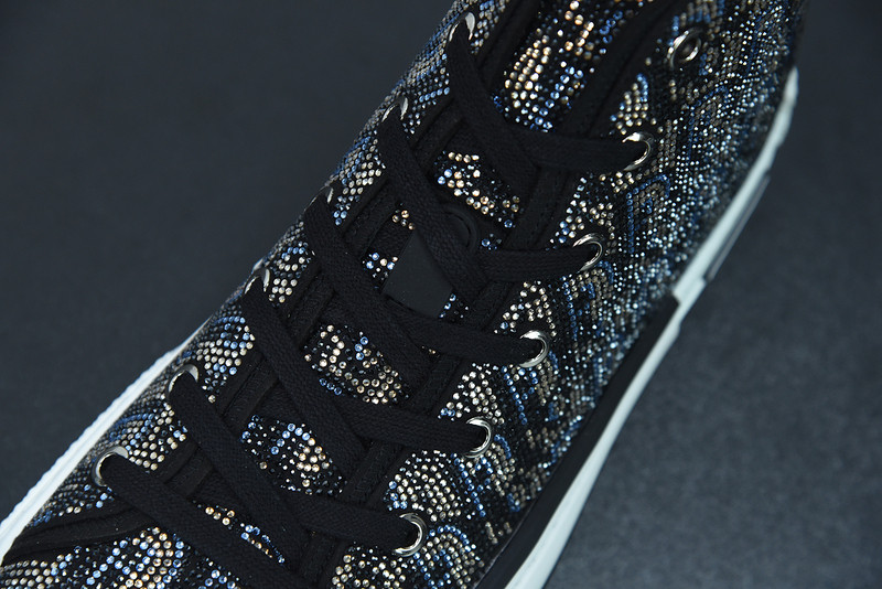 dio* b23 oblique high-top sneaker