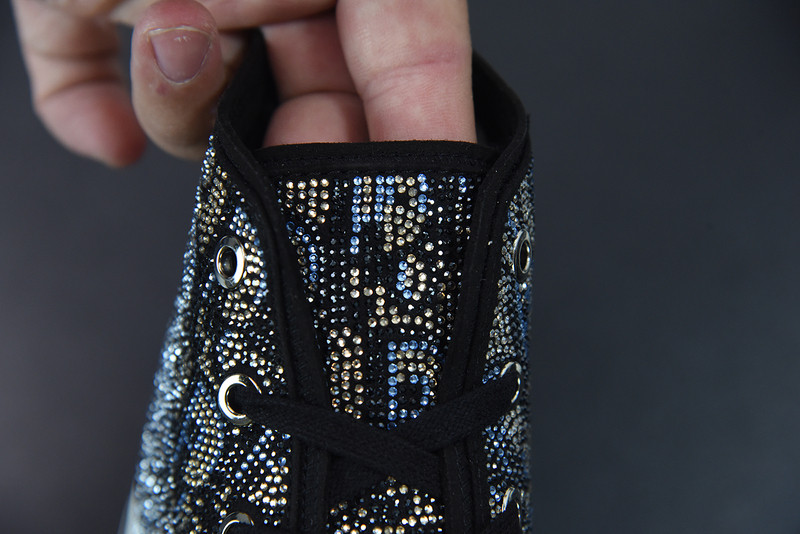 dio* b23 oblique high-top sneaker