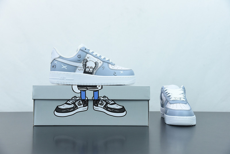 kaws x nike air force 1 low cw2288-111