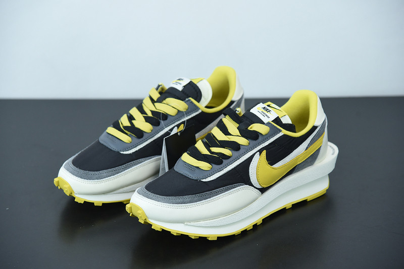 undercover x sacai x nike ldv waffle “bright citron” dj4877-001