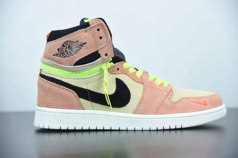 air jordan 1 high switch peach cw6576-800