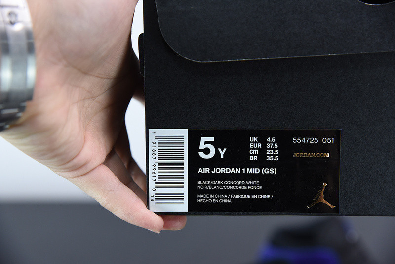 air jordan 1 retro mid gs 