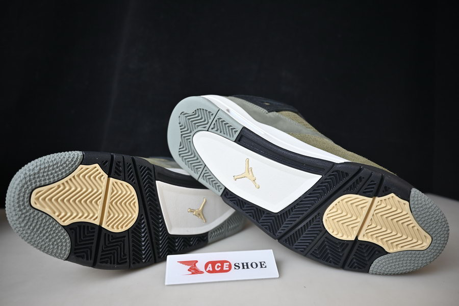 air jordan 4 craft "medium olive" fb9927-200