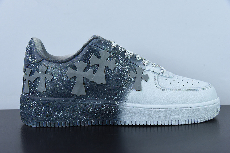 air force 1''07 low"white blue Ch*0me He**ts