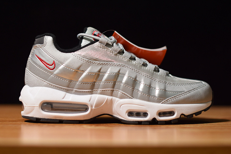 nike air max 95 premium qs "silver bullet" 918359-001