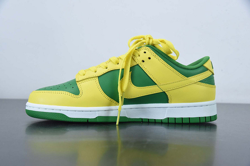 nike dunk low “reverse brazil” dv0833-300