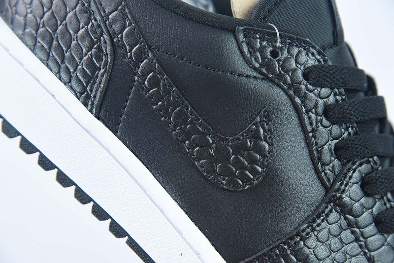 air jordan 1 low golf “black croc” dd9315-003