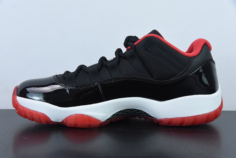 air jordan 11 retro low "bred" 528895-012