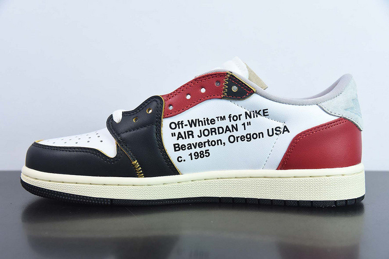 union la x of x nike jordan 1 low og"goat cz0790-107