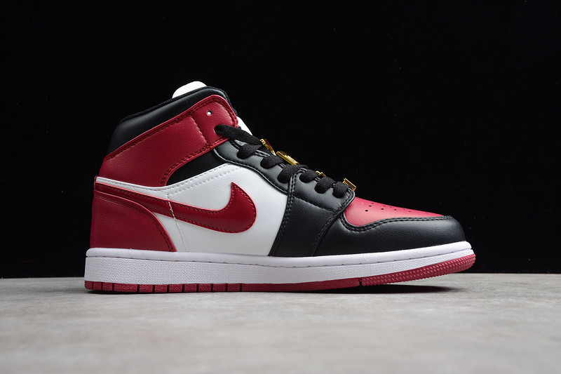 air jordan 1 mid se black dark beetroot（w）cz4385-016