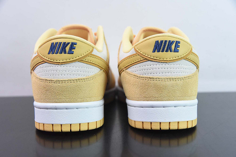 nike dunk low gold suede dv7411-200
