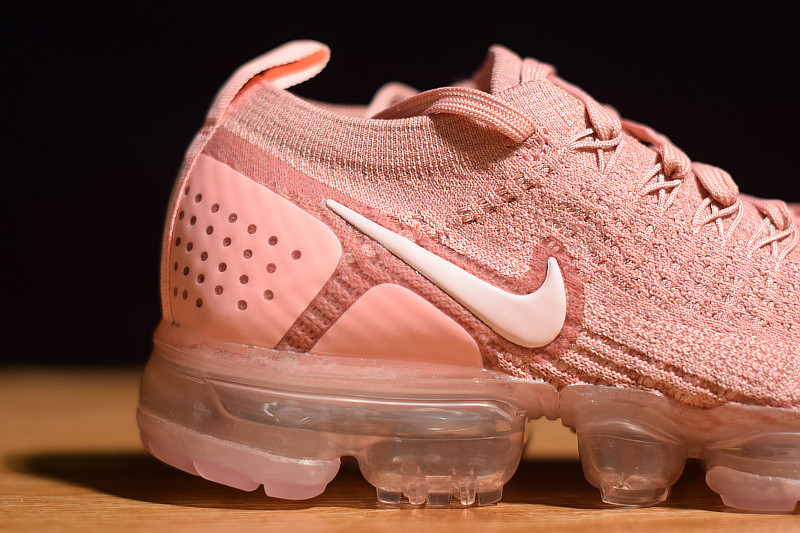 nike air vapormax flyknit 2 "rust pink" 942843-600