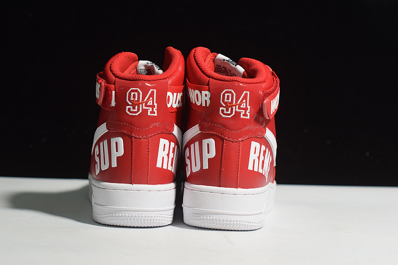 nike air force 1 high S*p*e sp "S*p*e" red 698696-610