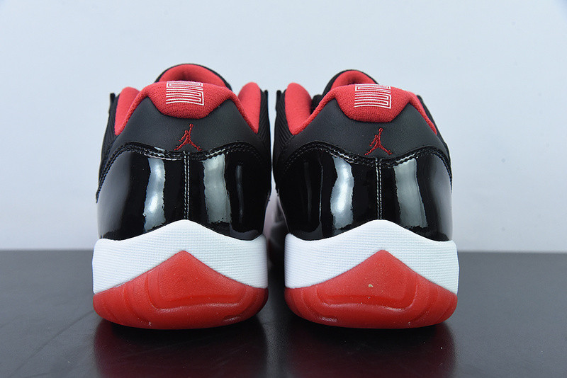 air jordan 11 retro low "bred" 528895-012