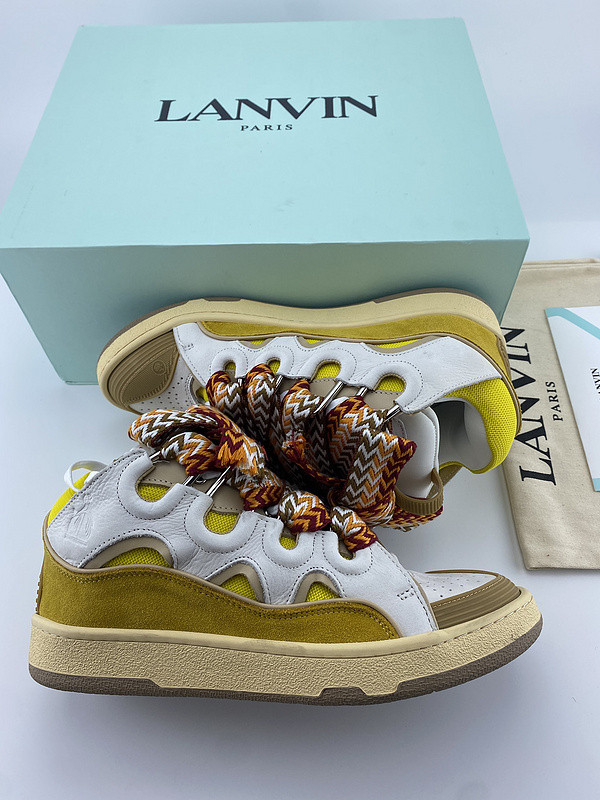 lanvin curb sneaker