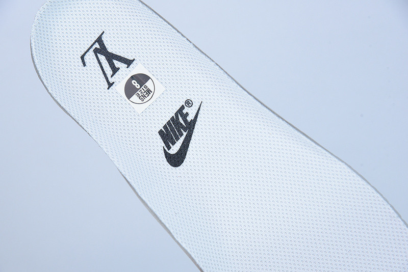 lvt x air force 1‘07 low "damier azur/brown/monogram