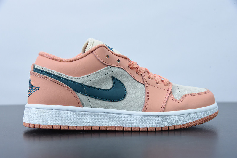 air jordan 1 low “light madder root” dc0774-800