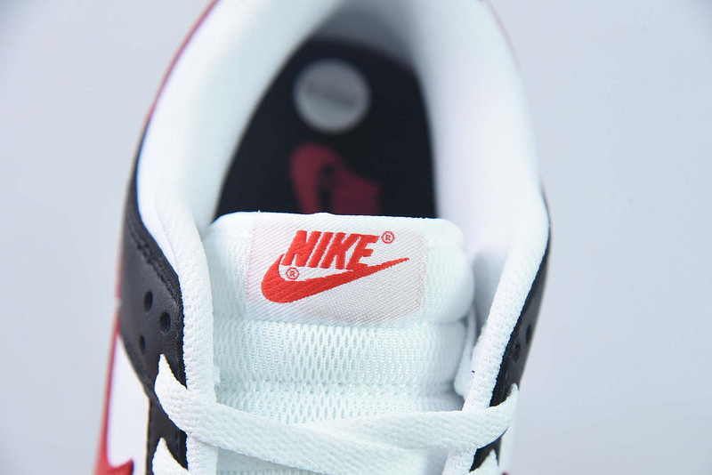 nike dunk low black university red fb3354-001