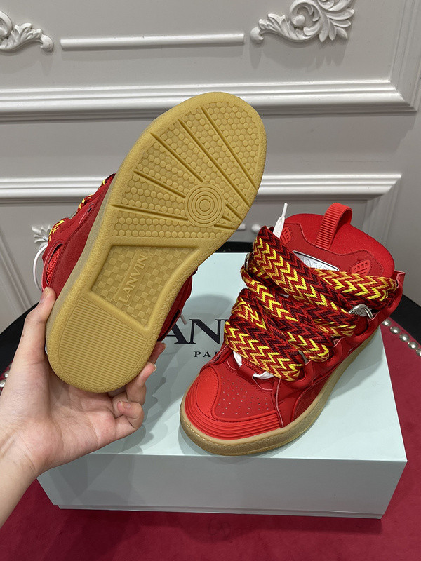 lanvin curb sneaker