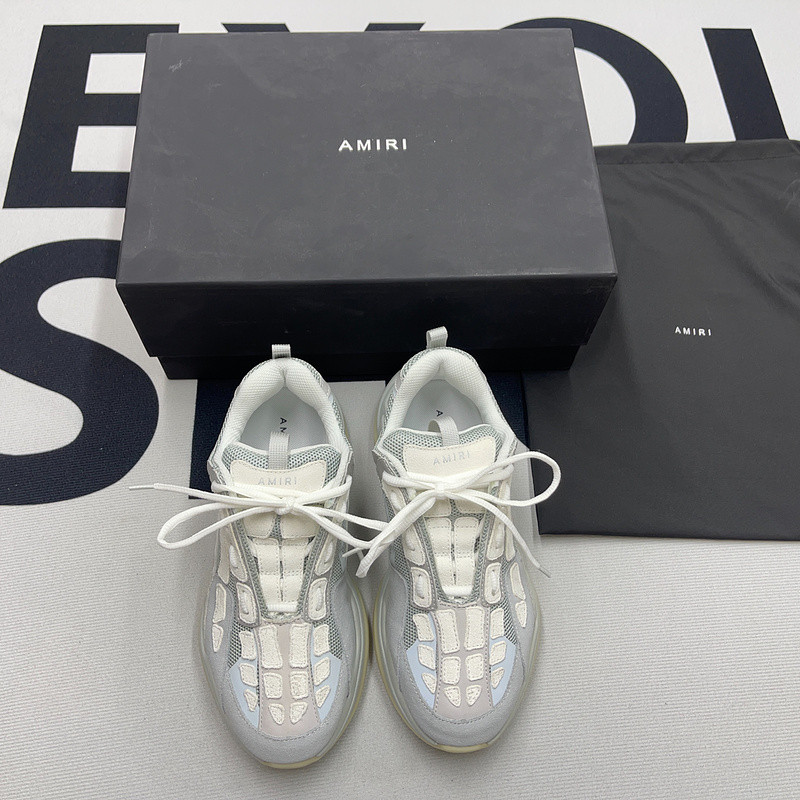 amiri bone runner low-top sneakers