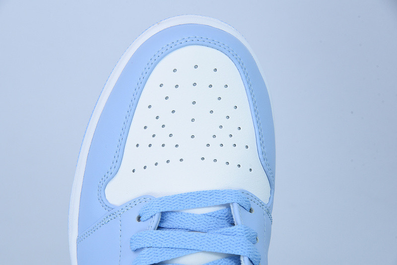 air jordan 1 low white ice blue (women
