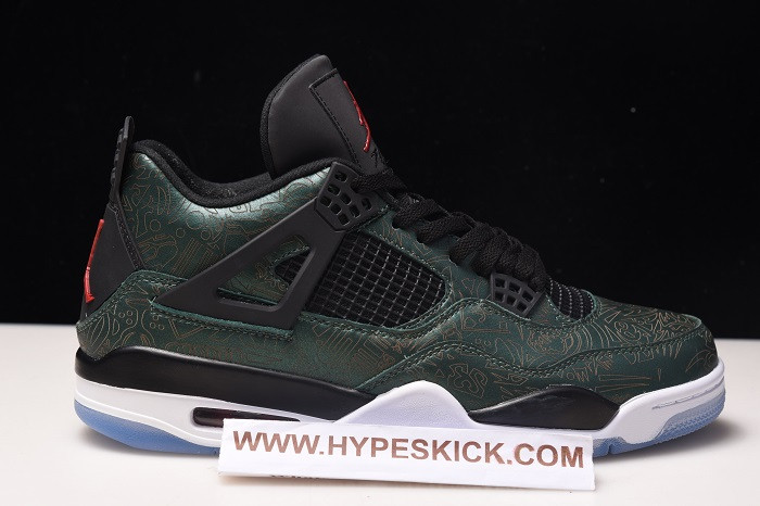air jordan 4 green laser aj4-1043515