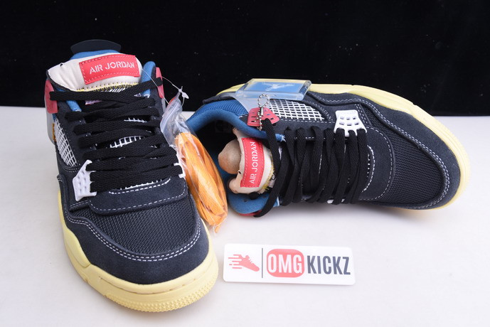 air jordan 4 retro union off noir dc9533-001
