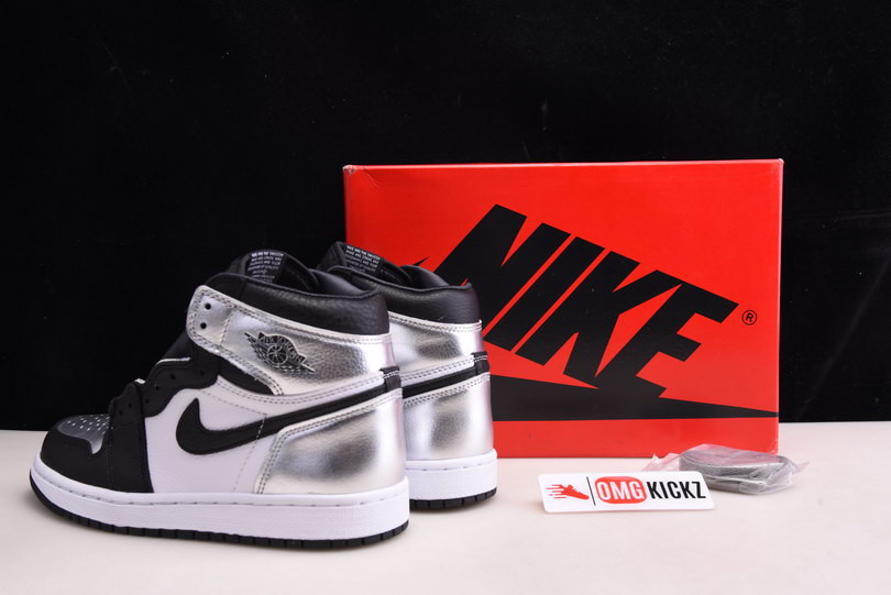 air jordan 1 retro high sliver toe cd0461-001