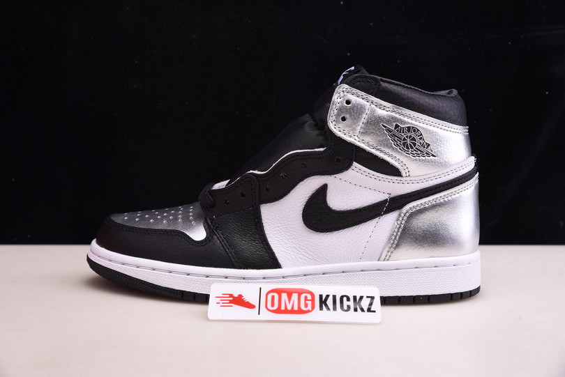 air jordan 1 retro high sliver toe cd0461-001